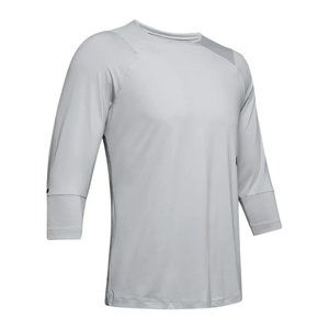 COPY - NEW UNDER ARMOUR RUSH 3/4 JERSEY SHIRT COMPRESSION GRAY SIZE SMALL